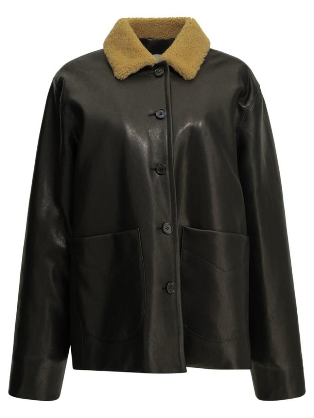 Khaite Wilson Leather Jacket Tag Size S Women